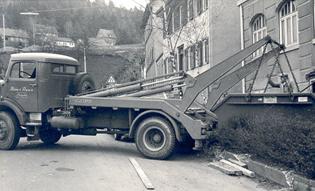 Renz Containerdienst Nagold - Erster LKW
